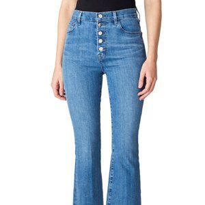 JBrand Lillie High Rise Crop Flare Jeans